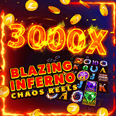 Blazing Inferno Chaos Reels Slot Game